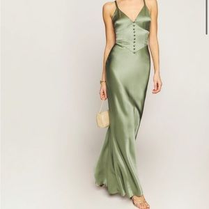 Reformation Esa Silk Dress NWT